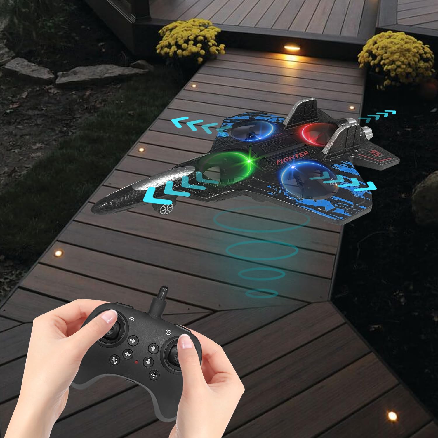 X33 Fighter Aircraft Drone - Remote Control Quadcopter